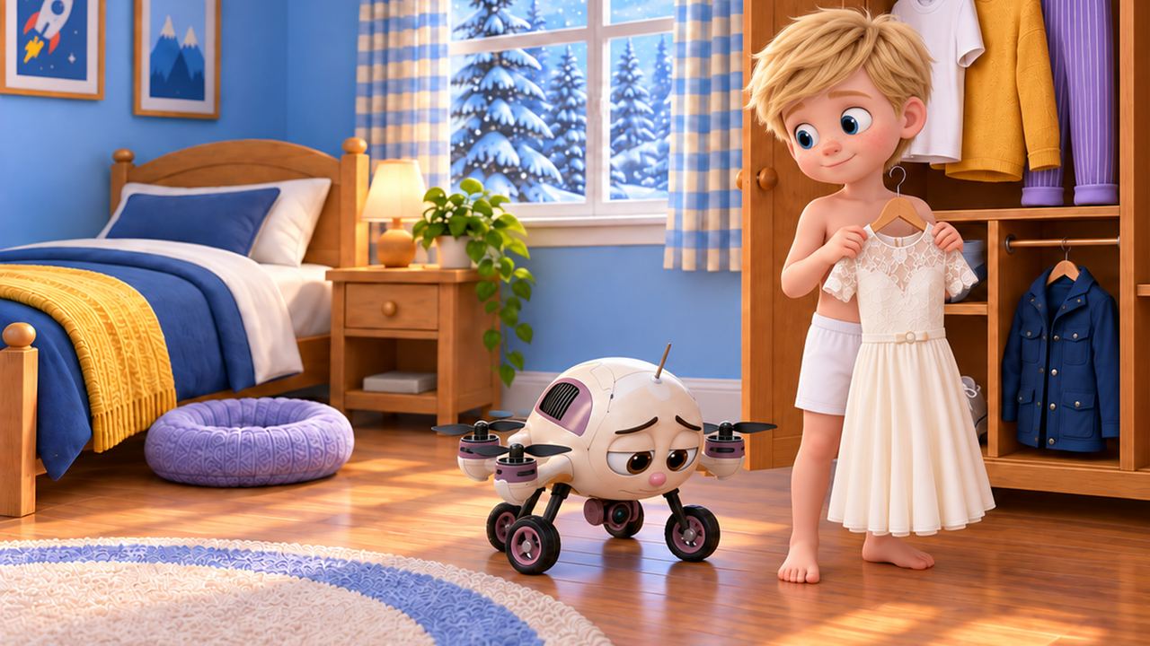 Drone 向 Leo 道歉并答应不再捣乱